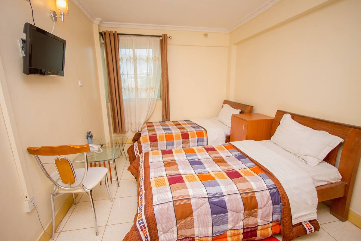 Deluxe Twin Room | Desk, soundproofing, WiFi (free)