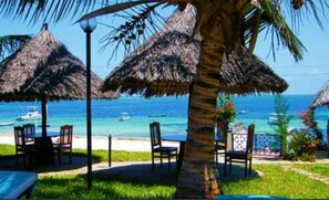 Private beach nearby