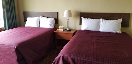 Room, 2 Queen Beds | Desk, free WiFi