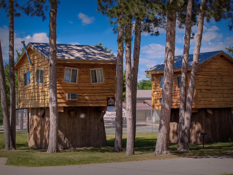 Baumhaus, Mehrere Betten | Schreibtisch, Verdunkelungsvorhänge, Bügeleisen/Bügelbrett