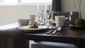 Superior Apartment, 1 Bedroom, Non Smoking, Kitchen | In-room dining - Hotel Gentle Fox Kyoto (Kyoto)