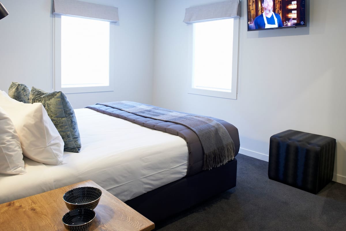 Suite, 2 chambres | Rideaux dâobscurcissement, systĂšme dâinsonorisation