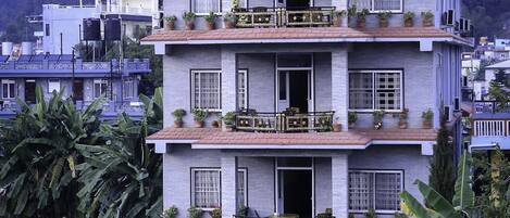 Fachada de la propiedad