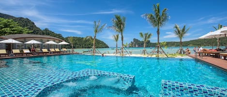 2 piscines extérieures