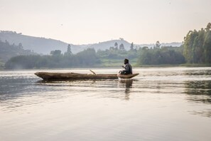 View from room - Bushara Island Camp (Kabale)