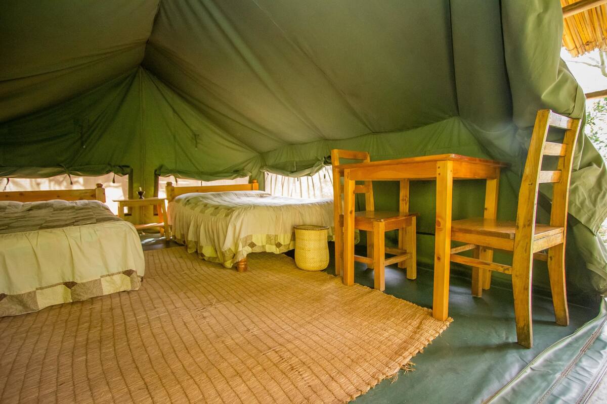 Standard Tent | In-room safe, desk, WiFi (free)