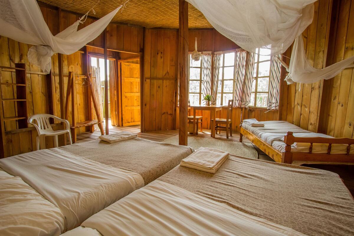 Shared Dormitory | In-room safe, desk, WiFi (free)