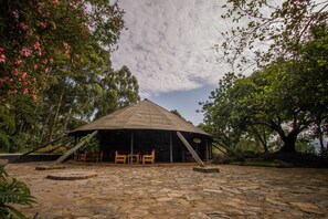Porch - Bushara Island Camp (Kabale)