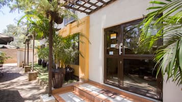 Fachada da propriedade