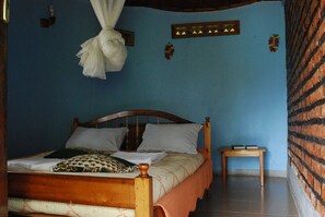 Comfort-Ferienhaus, 1 Doppelbett, Seeblick