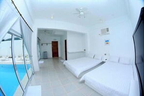 Family Pool Access Room | View from room - Coron Bluewave Hotel (Coron)