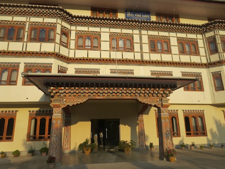 Facciata della struttura