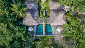 別墅, 1 間臥室, 私人泳池, 海景 (Marangga Occy’s, Private Plunge Pool) | 高級寢具、免費迷你吧、客房內保險箱、書桌