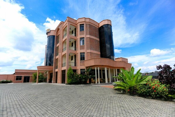 Façade de l’hébergement