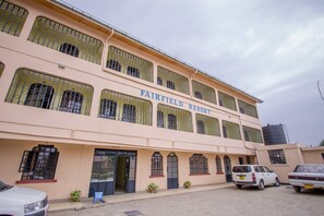 Façade de l’hébergement