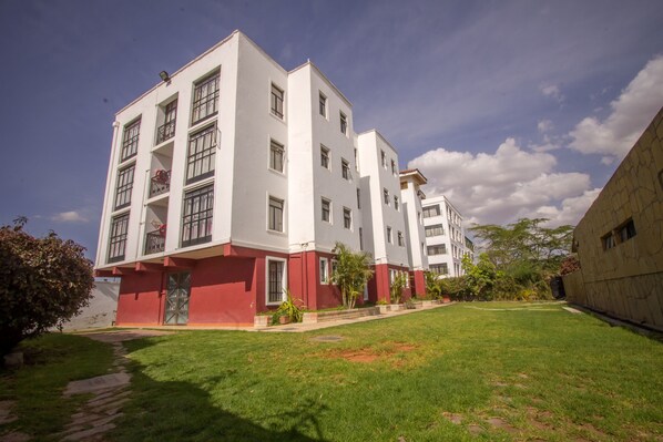 Fassade der Unterkunft