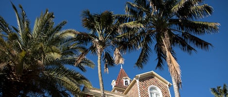 Façade de l’hébergement