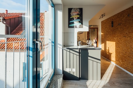 Apartment, 1 Bedroom, Kitchenette | Private kitchen