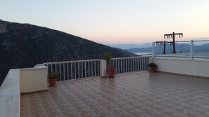 View from property - Epic Rooms (Delphi)