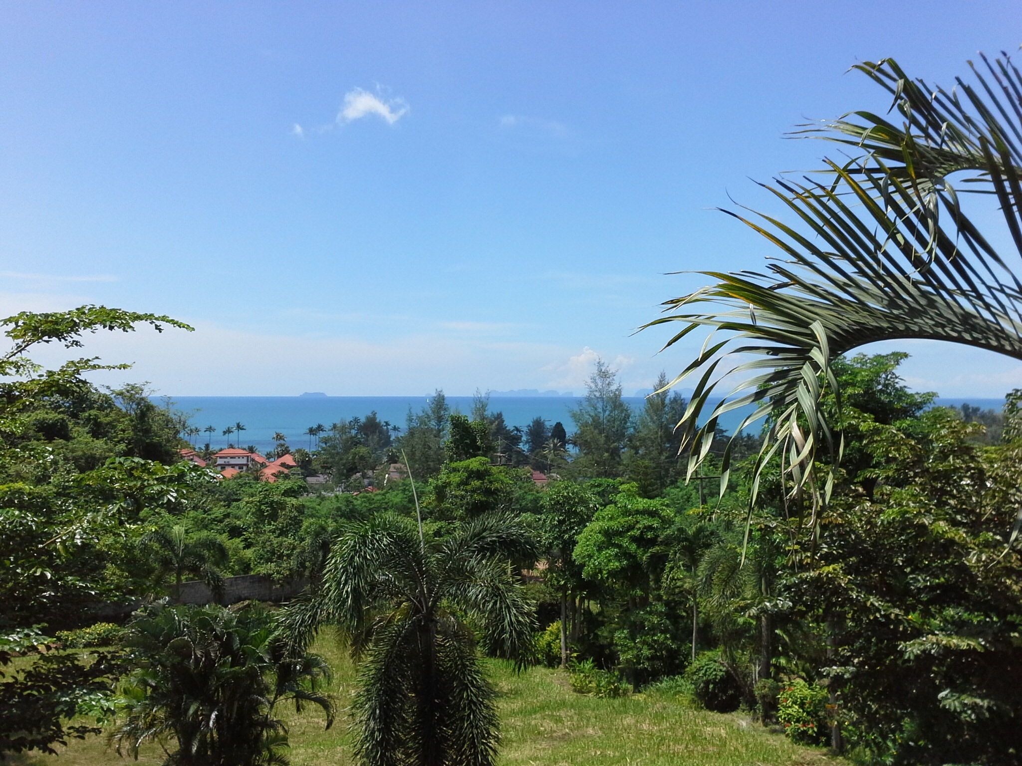 Utsikt fra overnattingsstedet