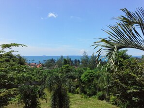 Blick von der Unterkunft