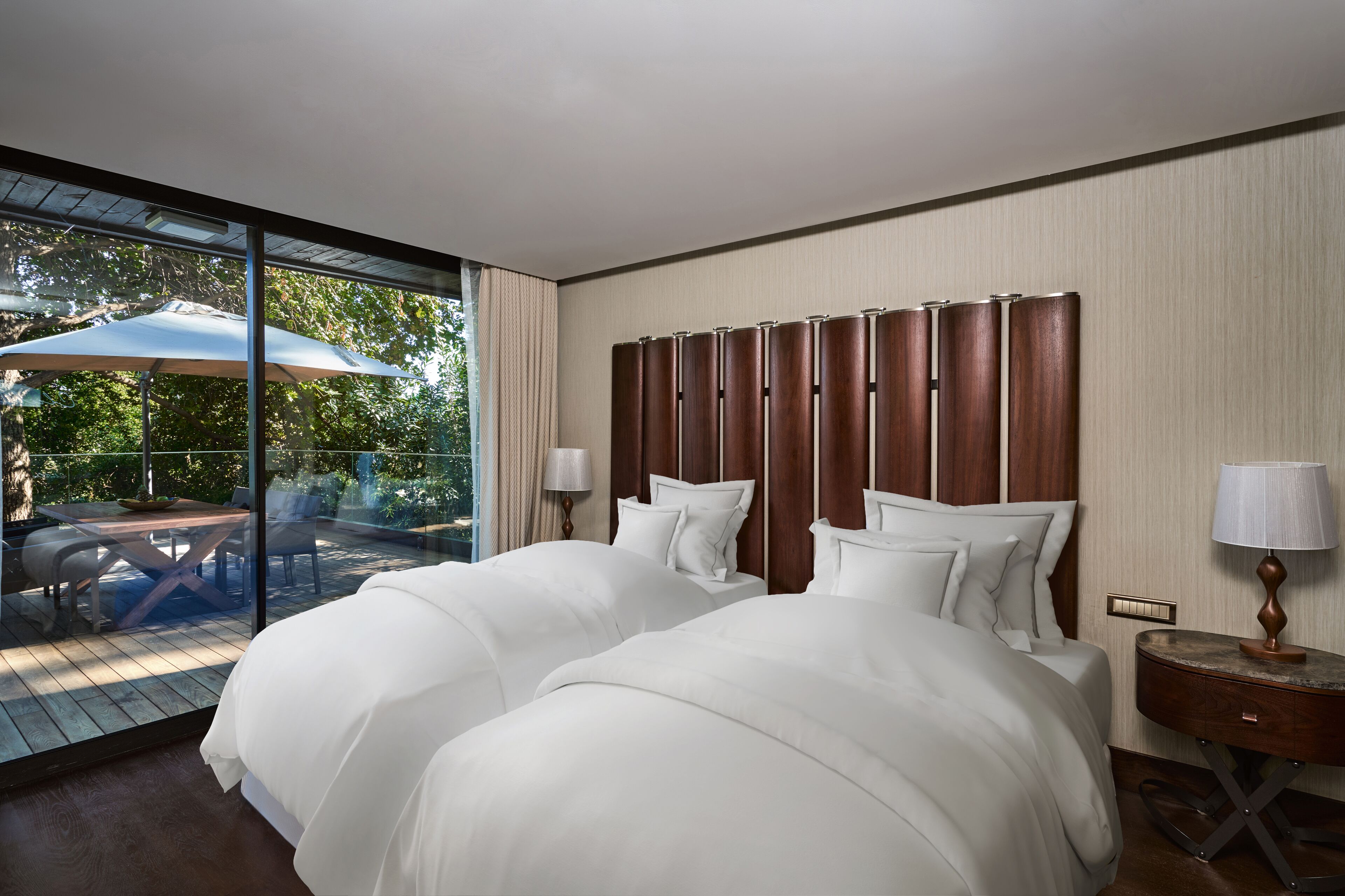 Vila, 2 Tempat Tidur Double, pemandangan kebun (Privé) | Pemandangan dari kamar