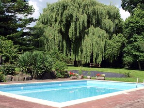 Seasonal outdoor pool
