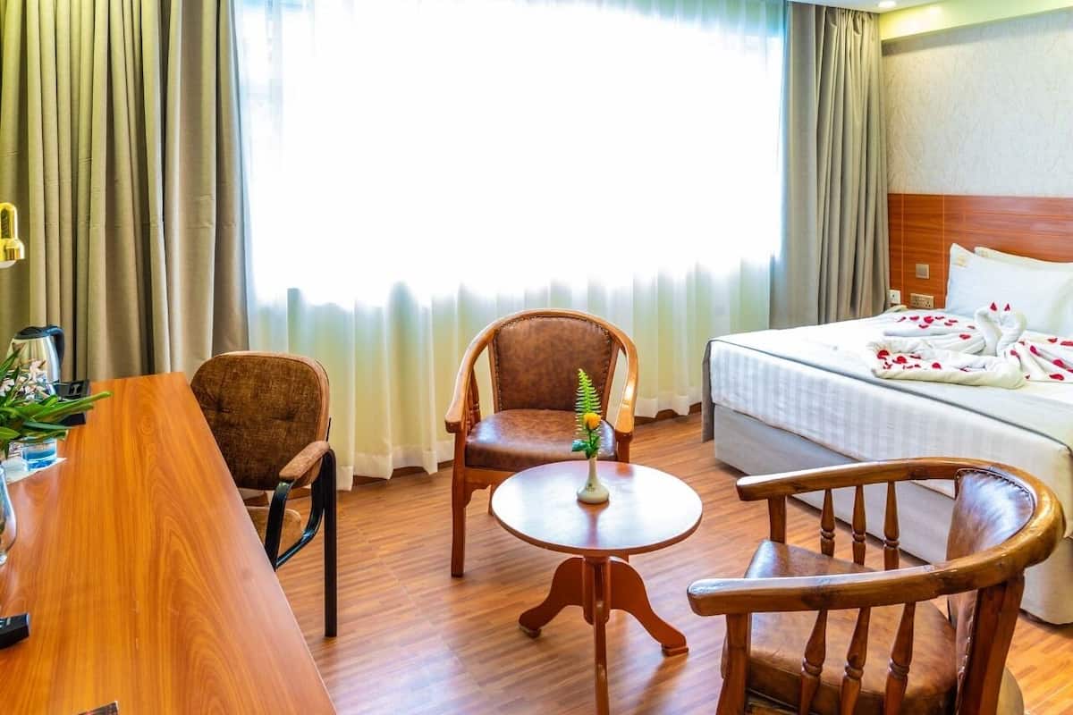 Phòng đôi Deluxe | Bàn, phòng cách âm, truy cập Internet không dây miễn phí