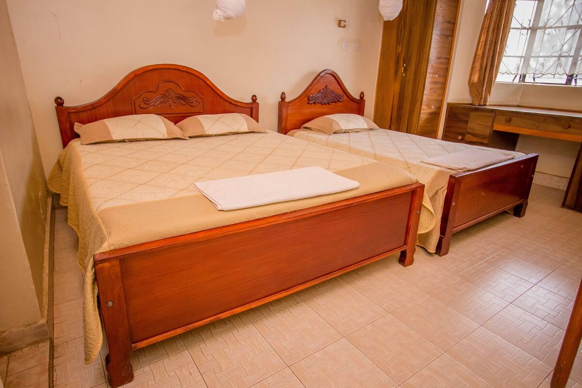 Standard Twin Room | Desk, free WiFi