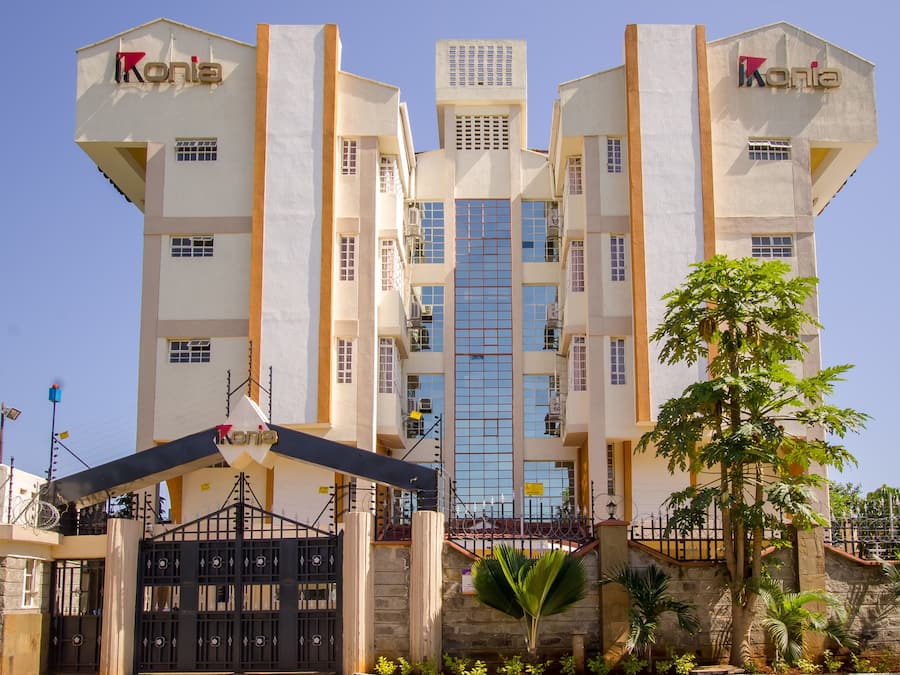 Fachada de la propiedad