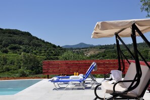 Villa, 5 Bedrooms | Terrace/patio - Villa Jazz Rock (Corfu)