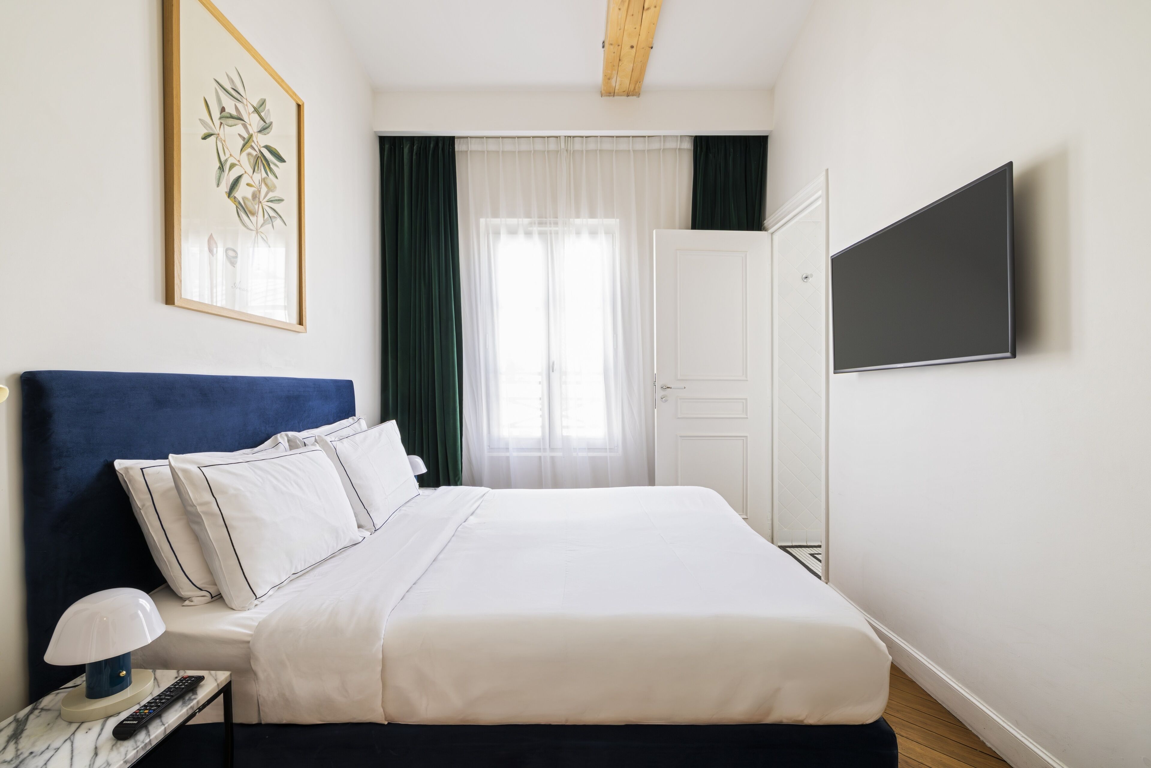 Habitació doble o amb dos llits individuals Comfort | Roba de llit d'alta qualitat i decoració individual 