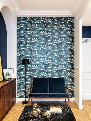 Sitteområde i lobbyen