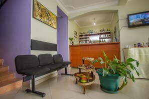 Sala de estar en el lobby