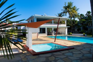 Idromassaggio all'aperto