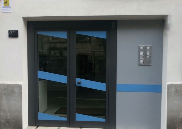 Ingresso della struttura