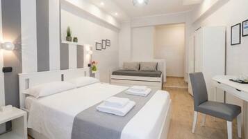 Premium bedding, down duvets, memory-foam beds, minibar