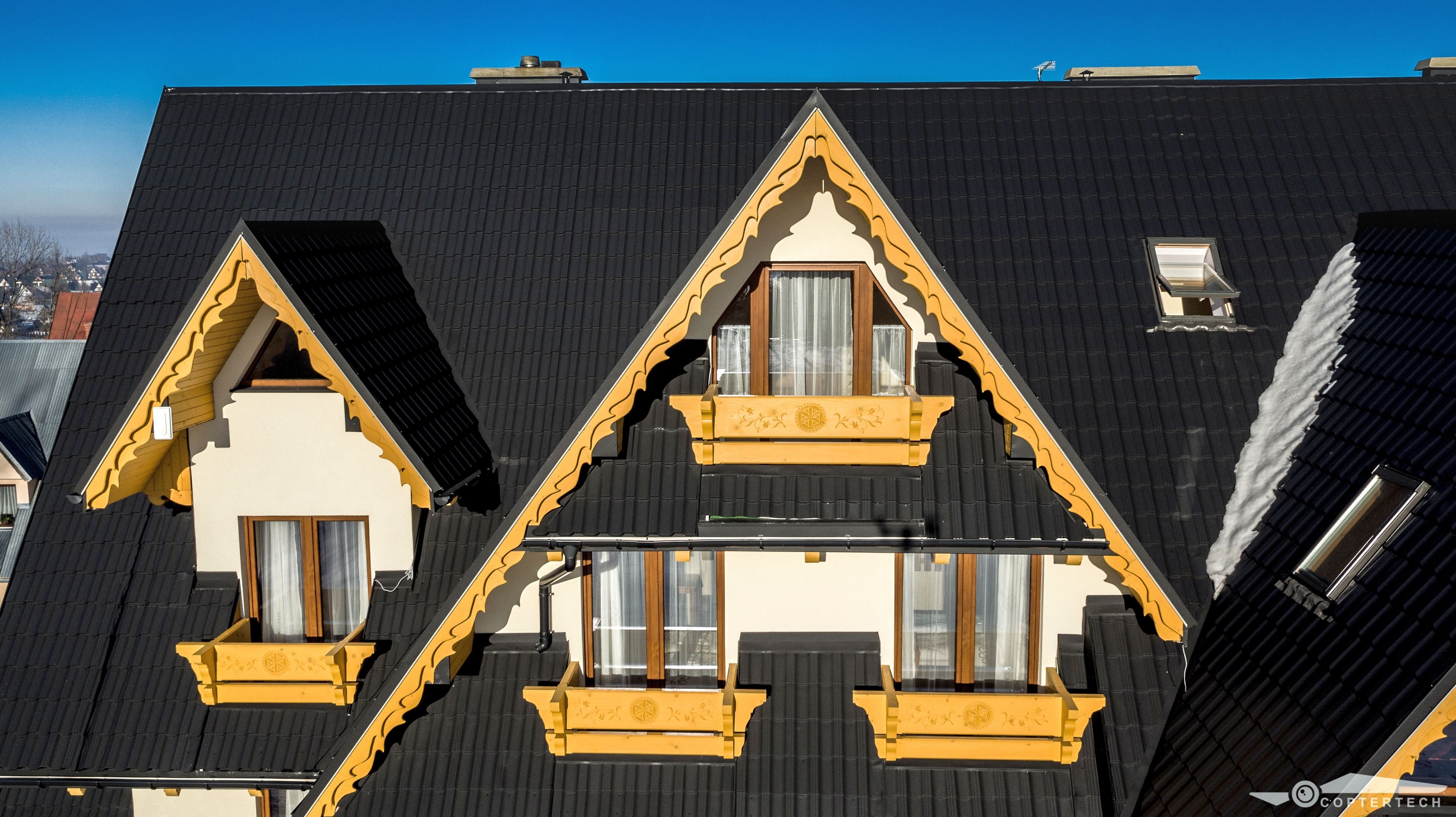 Voorkant van accommodatie