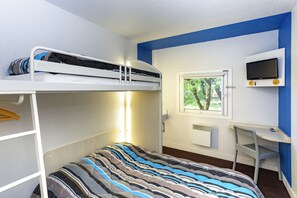 Desk, free WiFi, bed sheets - hotelF1 Tours Nord (Tours)