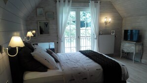 Habitación superior, balcón