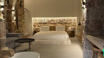 Romantische Suite | 1 Schlafzimmer, hochwertige Bettwaren, Zimmersafe, Verdunkelungsvorhänge