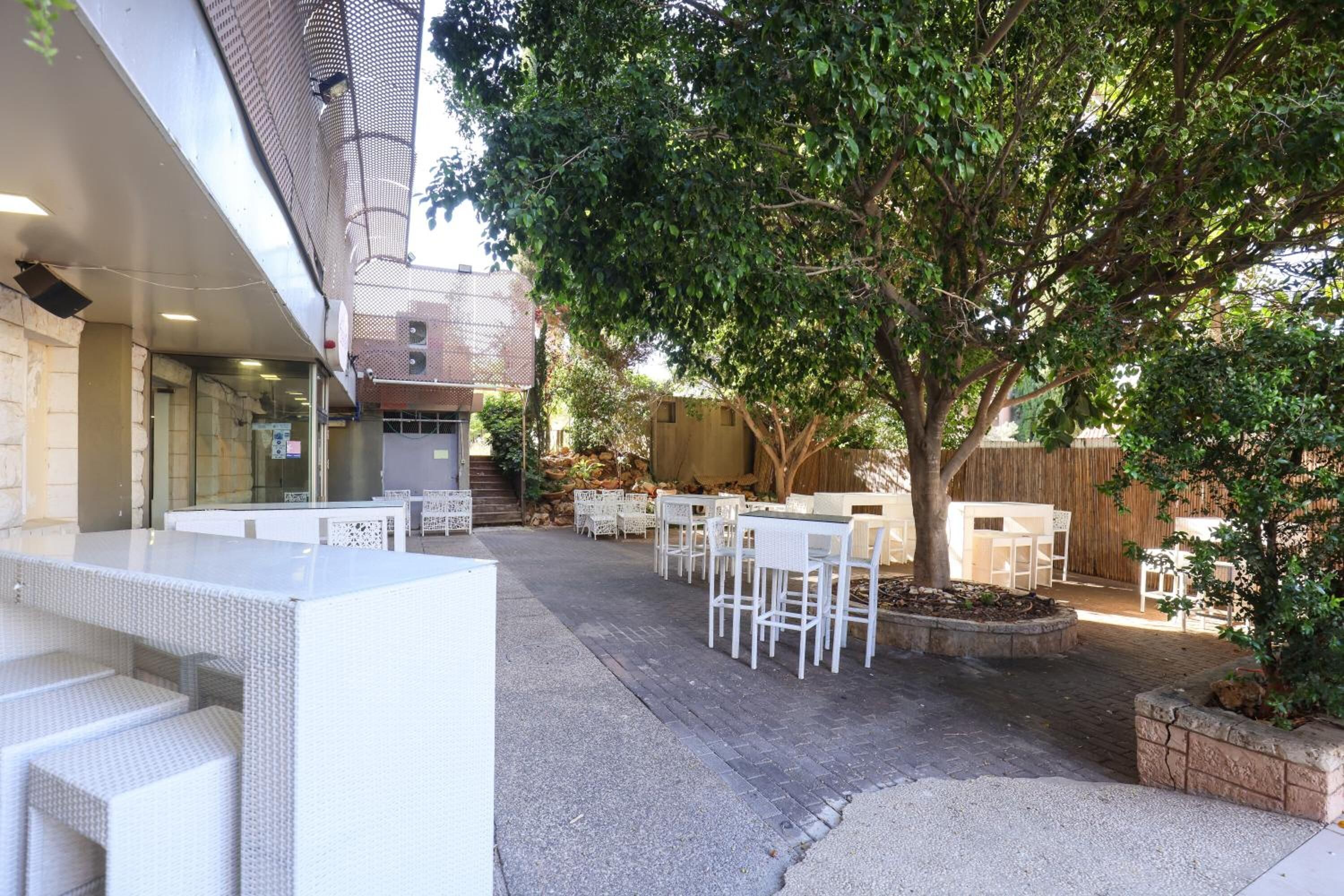 Enceinte de l’hébergement