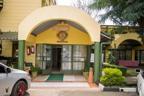 Entrée de l’hébergement