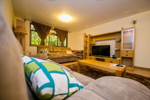 Appartement Exécutif, 2 chambres | Salle de séjour | Télévision