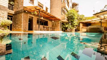 Alberca al aire libre