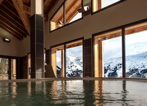 Gemütliches Chalet in der Nähe der Pisten