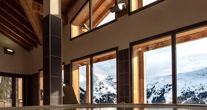 Gemütliches Chalet in der Nähe der Pisten