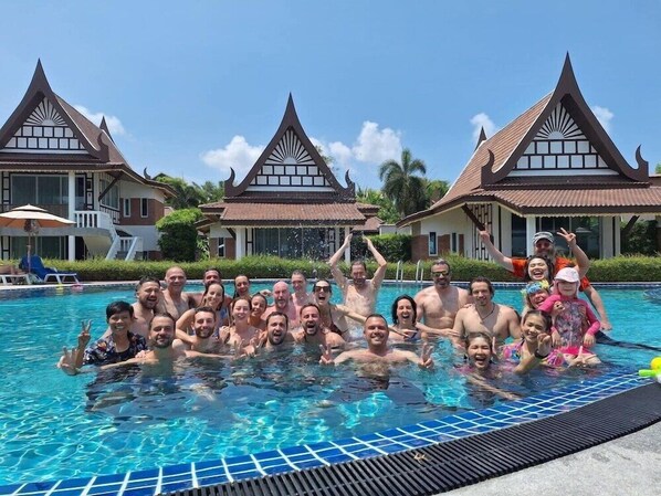 Outdoor pool
