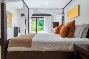 1 bedroom, premium bedding, down comforters, in-room safe
