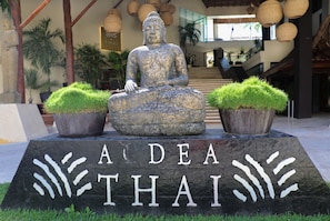 Entrada de la propiedad